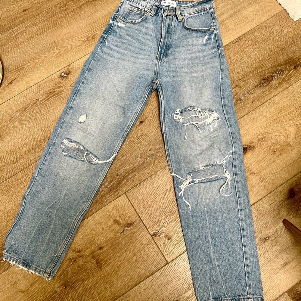 Zara Ripped Jeans